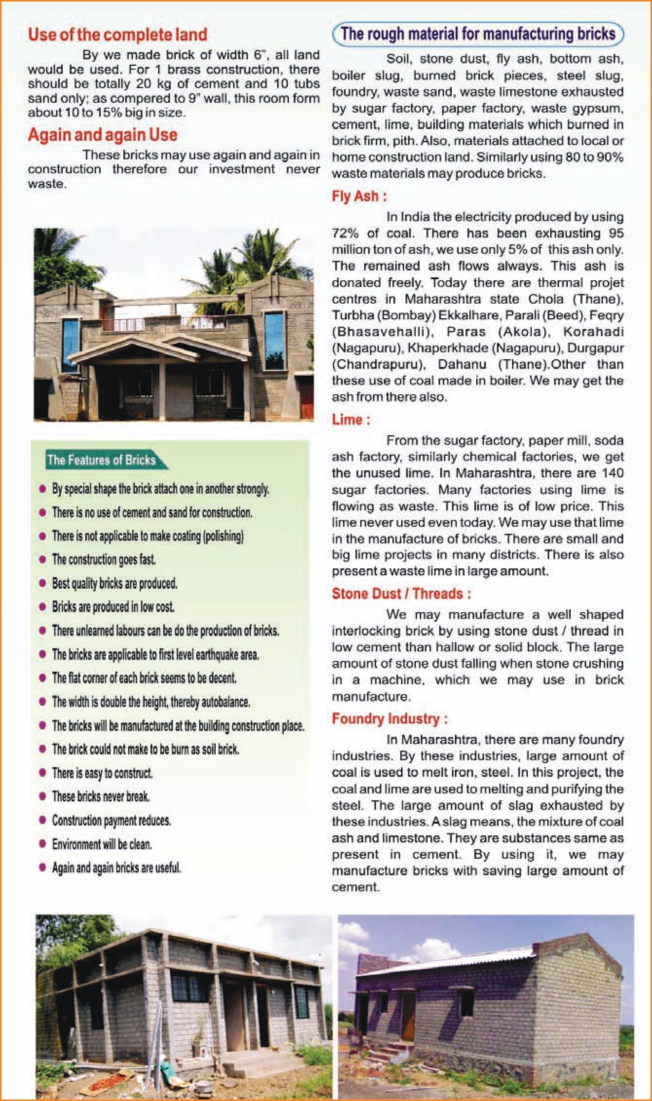 save upto 70% construction cost